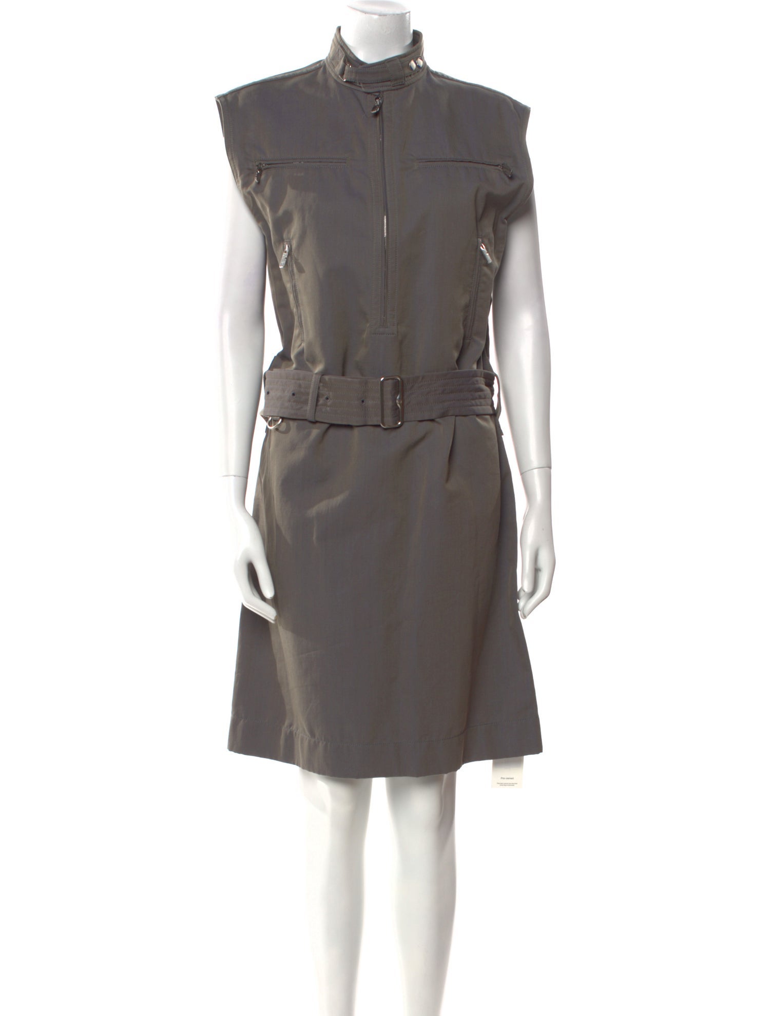 Burberry Mock Neck Knee-Length Dress w/ Tags