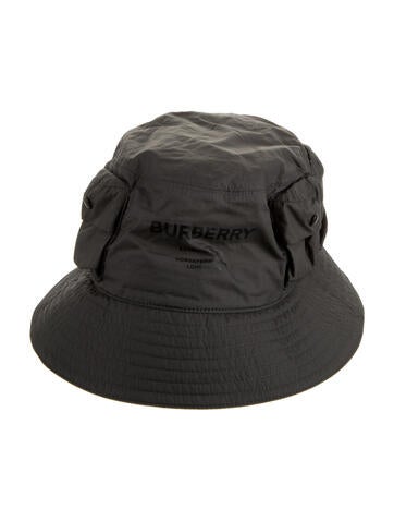 Burberry Hats Black Bucket Hat Size Large
