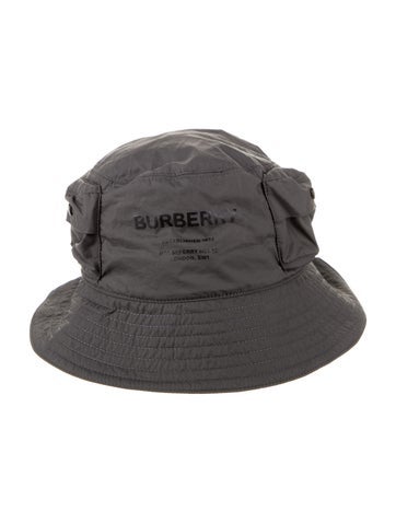 Burberry Hats Black Bucket Hat Size Small
