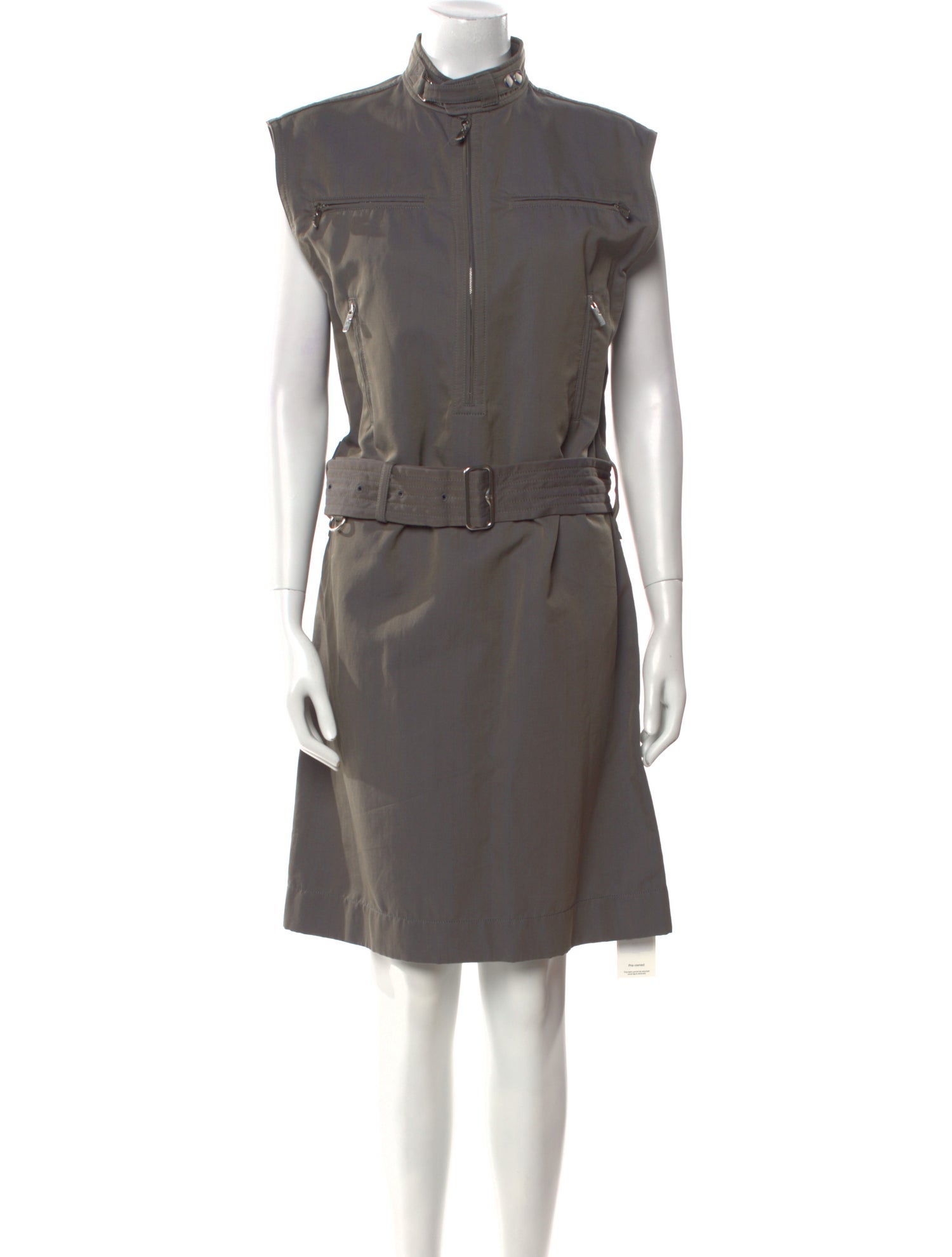 Burberry Mock Neck Knee-Length Dress w/ Tags