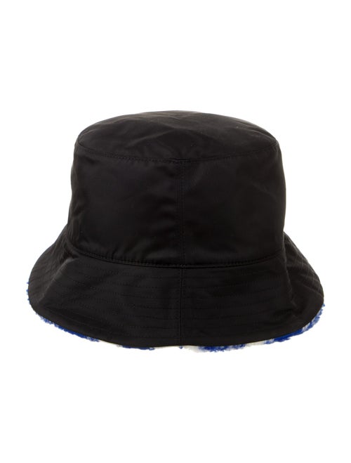 Burberry Black Nylon Bucket Hat Size L