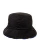 Burberry Black Nylon Bucket Hat Size L