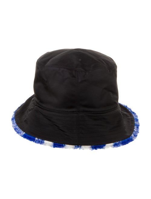 Burberry Black Nylon Bucket Hat Size M