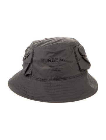 Burberry Hats Black Bucket Hat Size Small