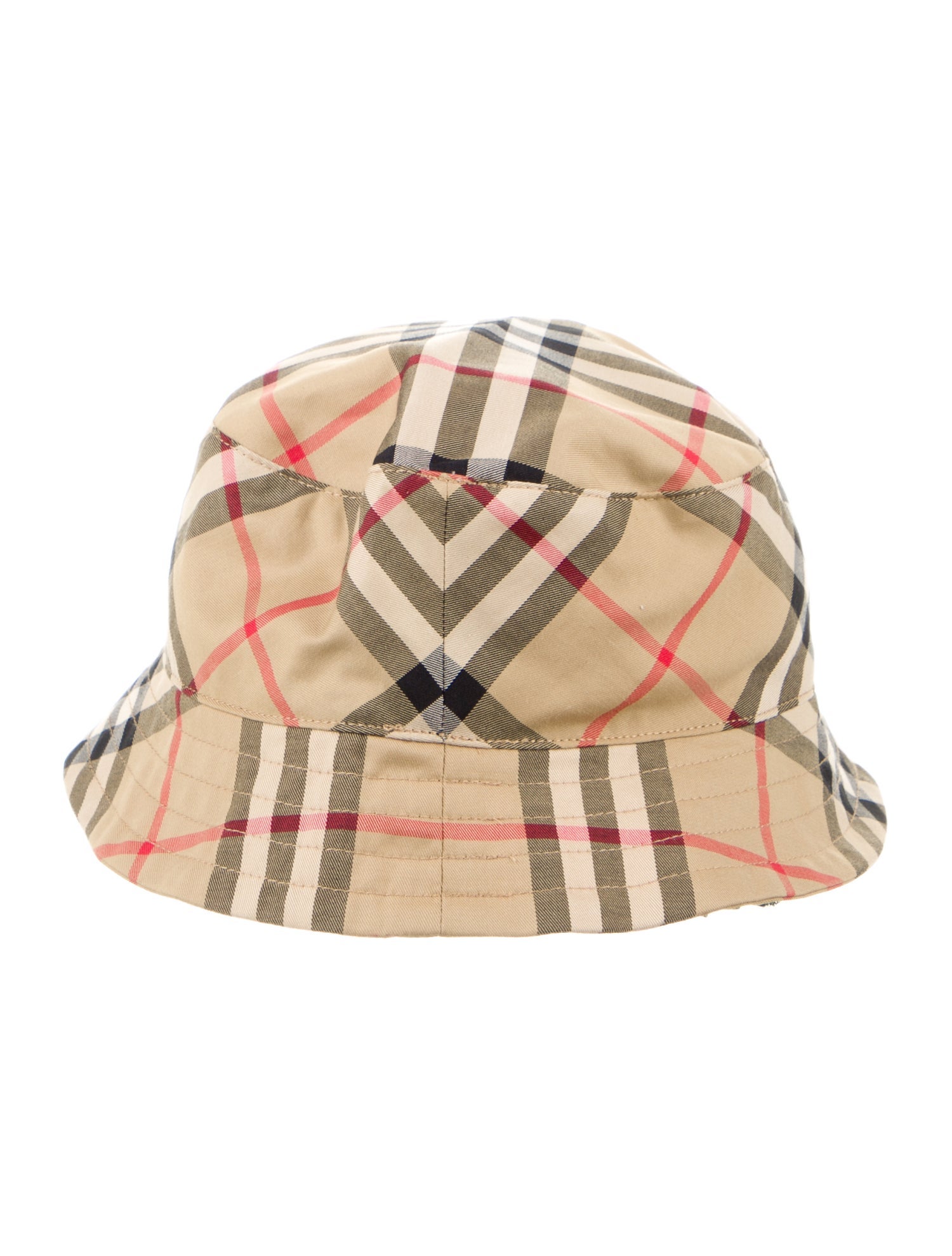 Burberry Infants' Checkprint Bucket Hat w/ Tags