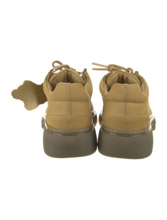 Burberry Leather Lace-Up Boots