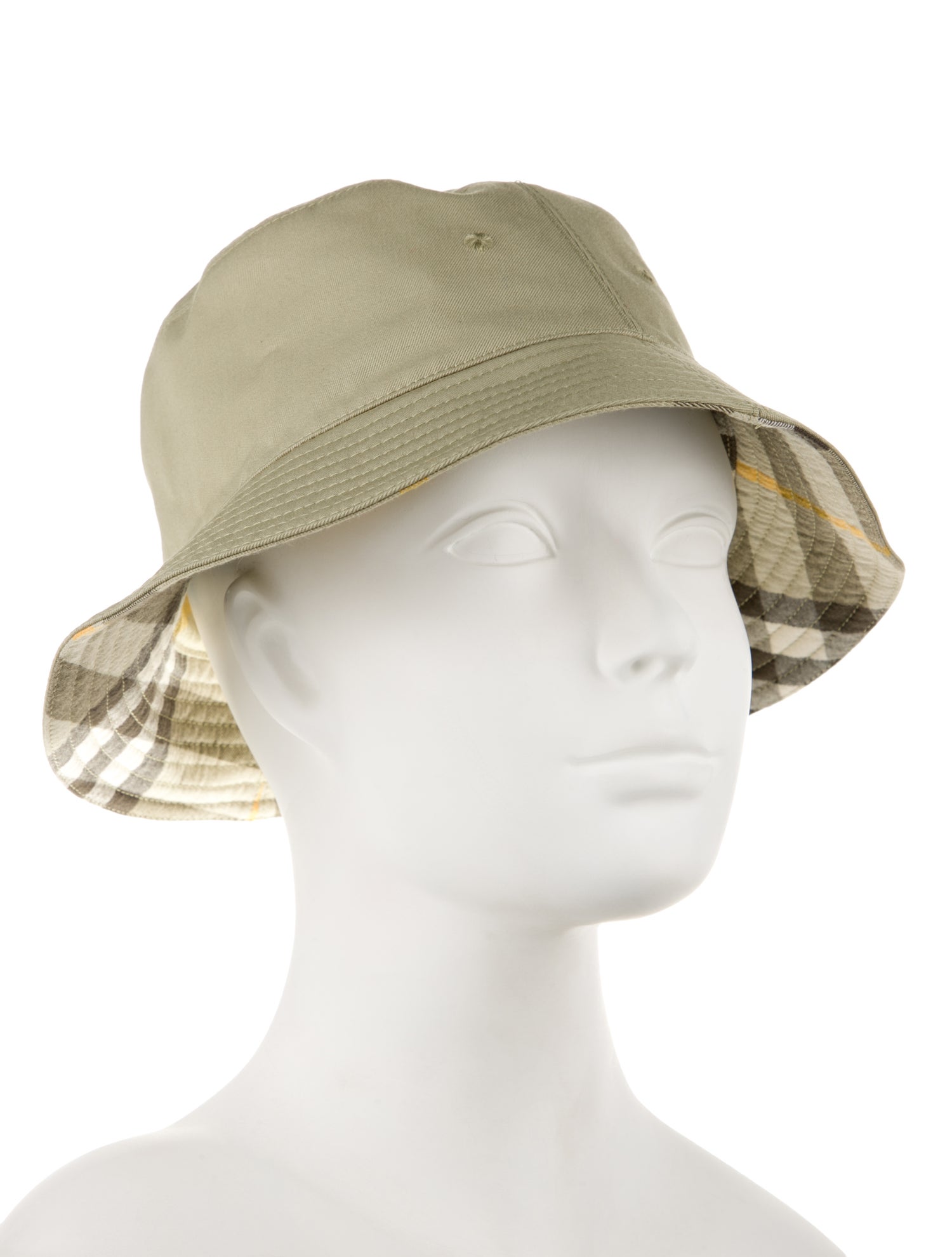 Burberry Neutral Bucket Hat Size M