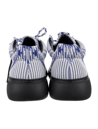 Burberry Plaid Print Derby Shoes