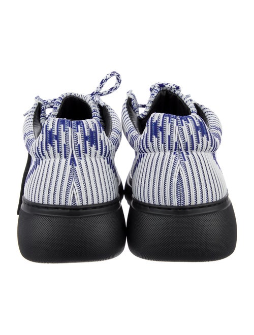 Burberry Plaid Print Derby Shoes