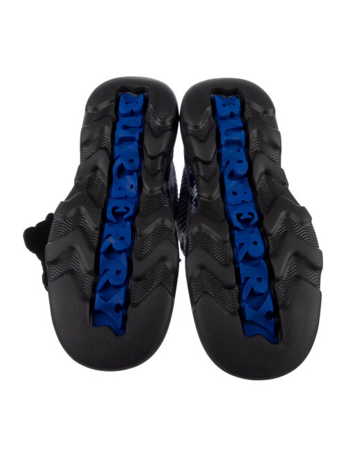 Burberry Plaid Print Derby Shoes