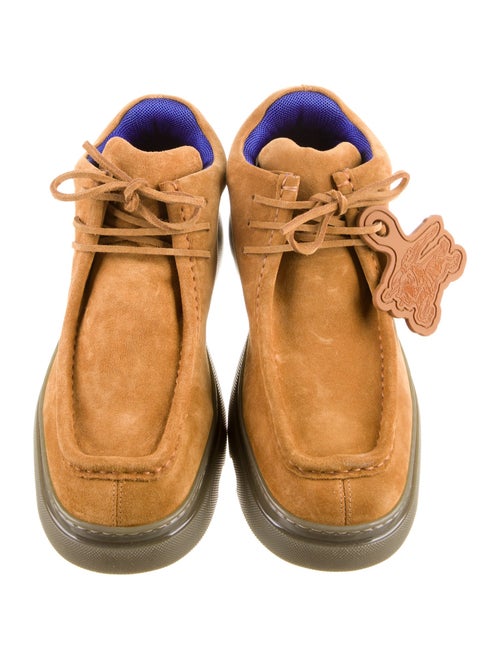 Burberry Leather Boat Shoes