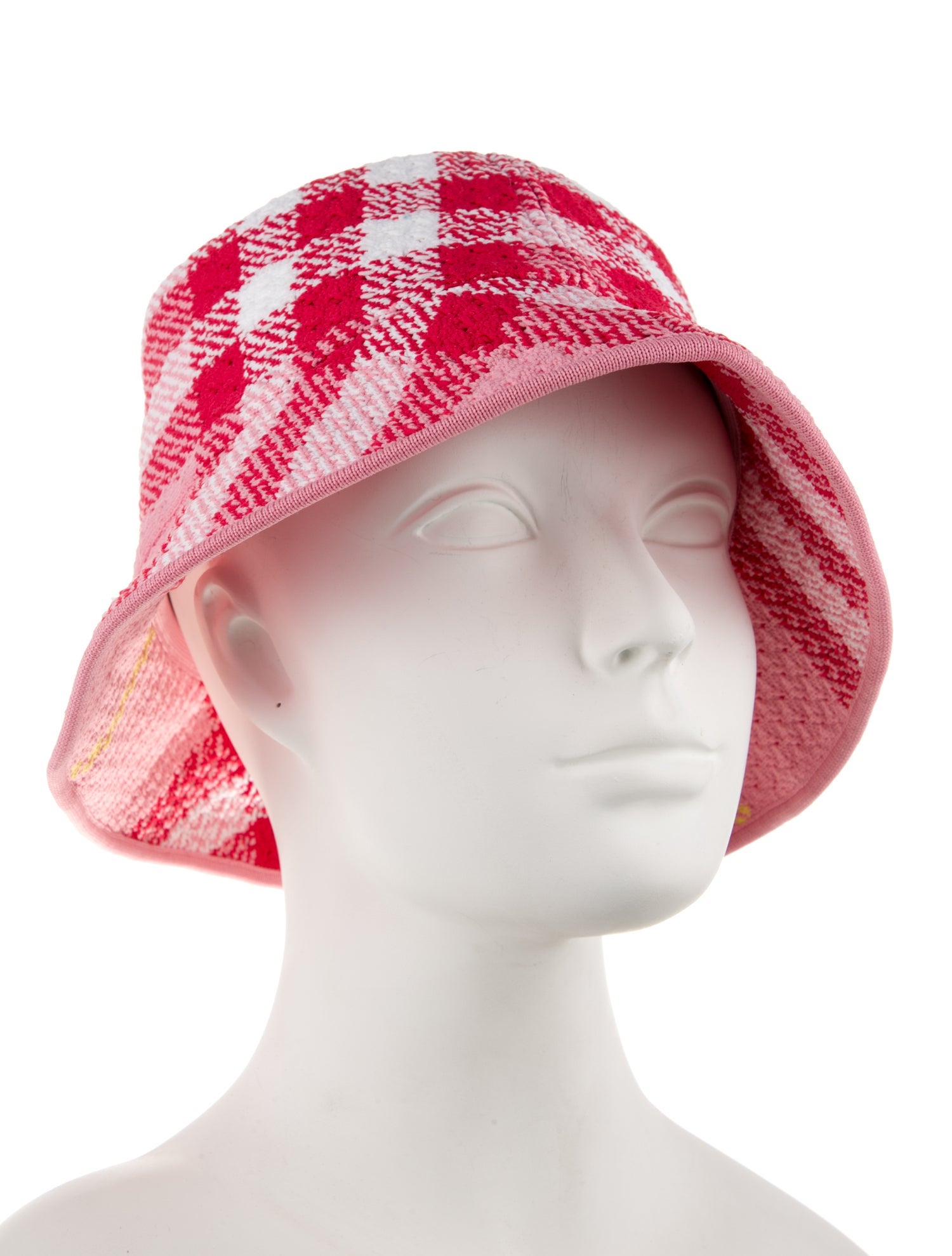 Burberry Printed Knit Bucket Hat w/Tags