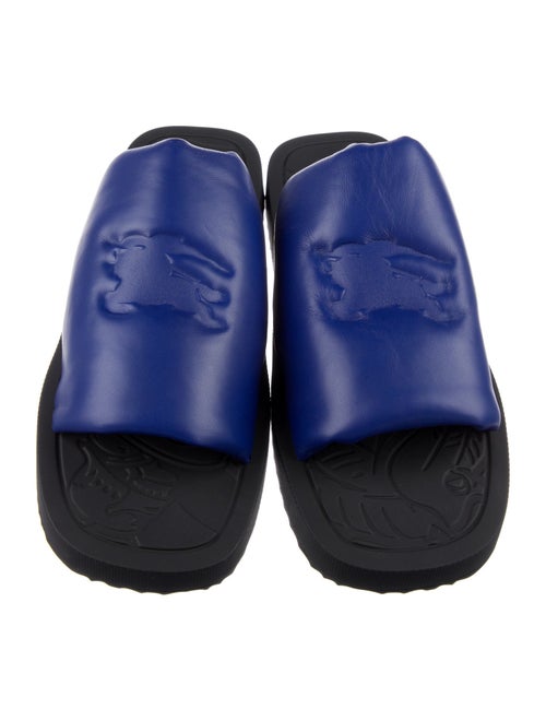 Burberry Leather Slides