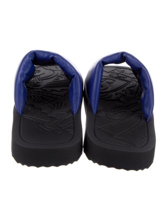 Burberry Leather Slides