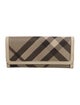 Burberry House Check Pattern Wallet
