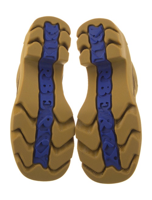 Burberry Leather Lace-Up Boots