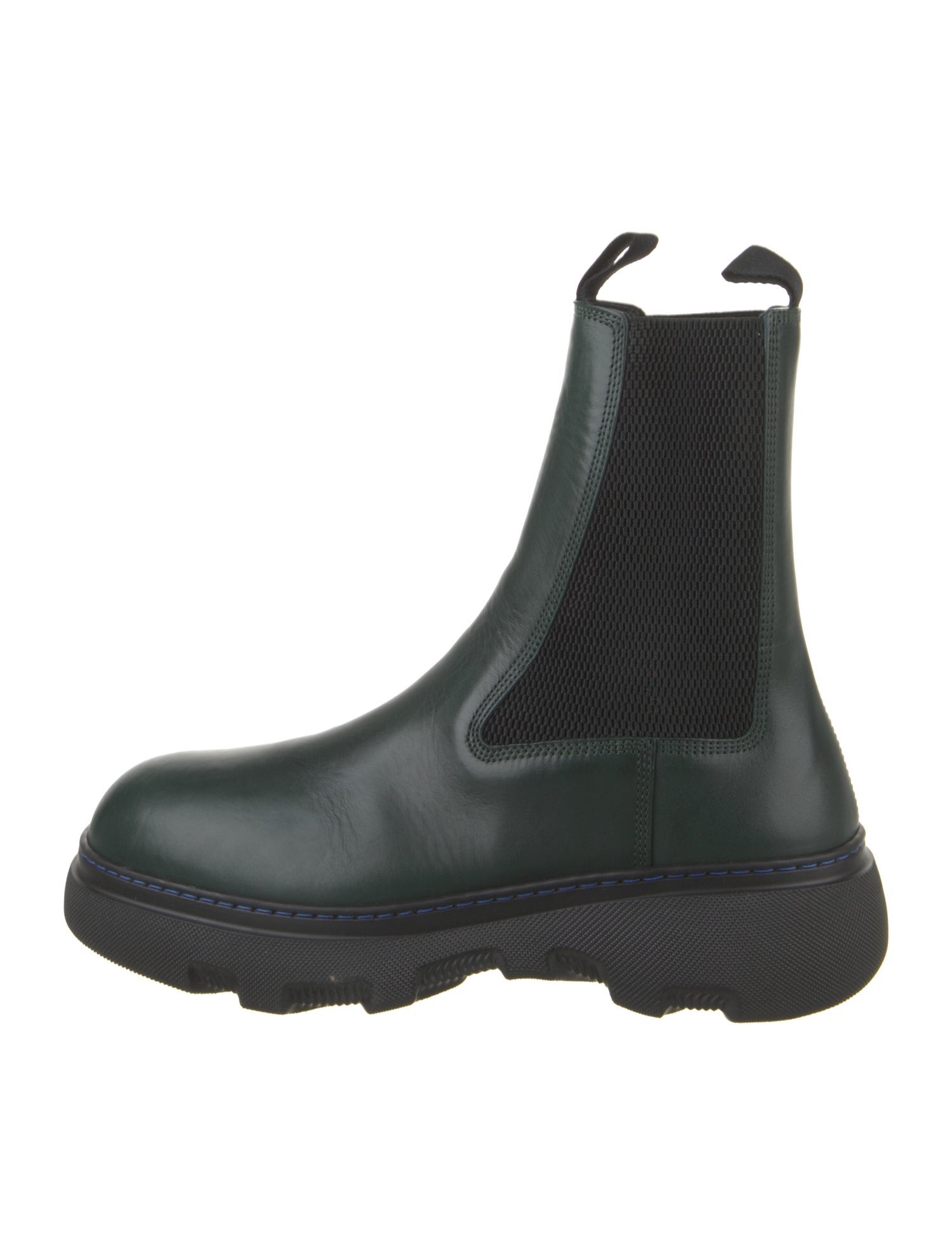 Burberry Leather Chelsea Boots
