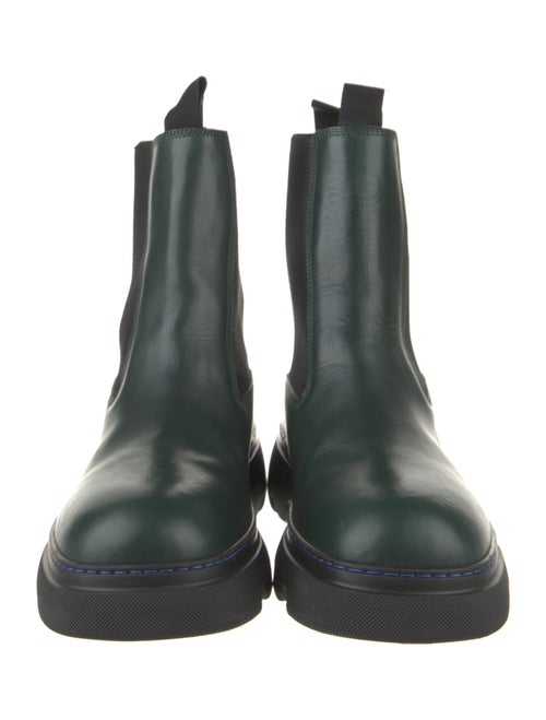 Burberry Leather Chelsea Boots