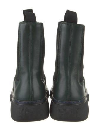 Burberry Leather Chelsea Boots