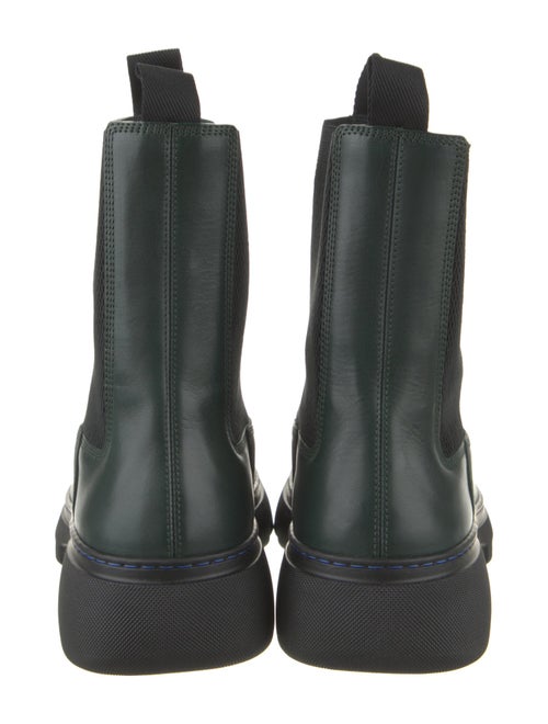Burberry Leather Chelsea Boots