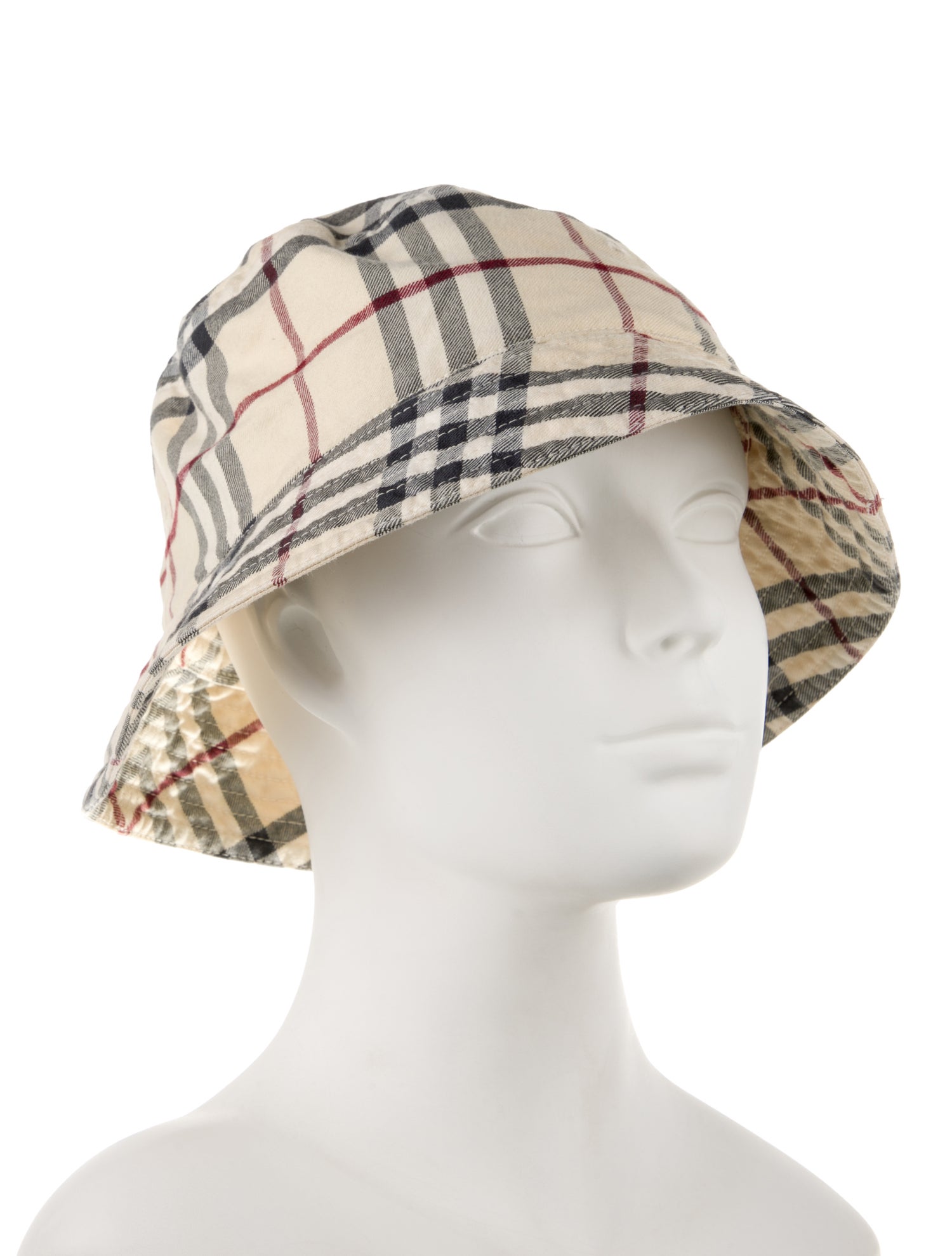 Burberry House Check Bucket Hat Size M
