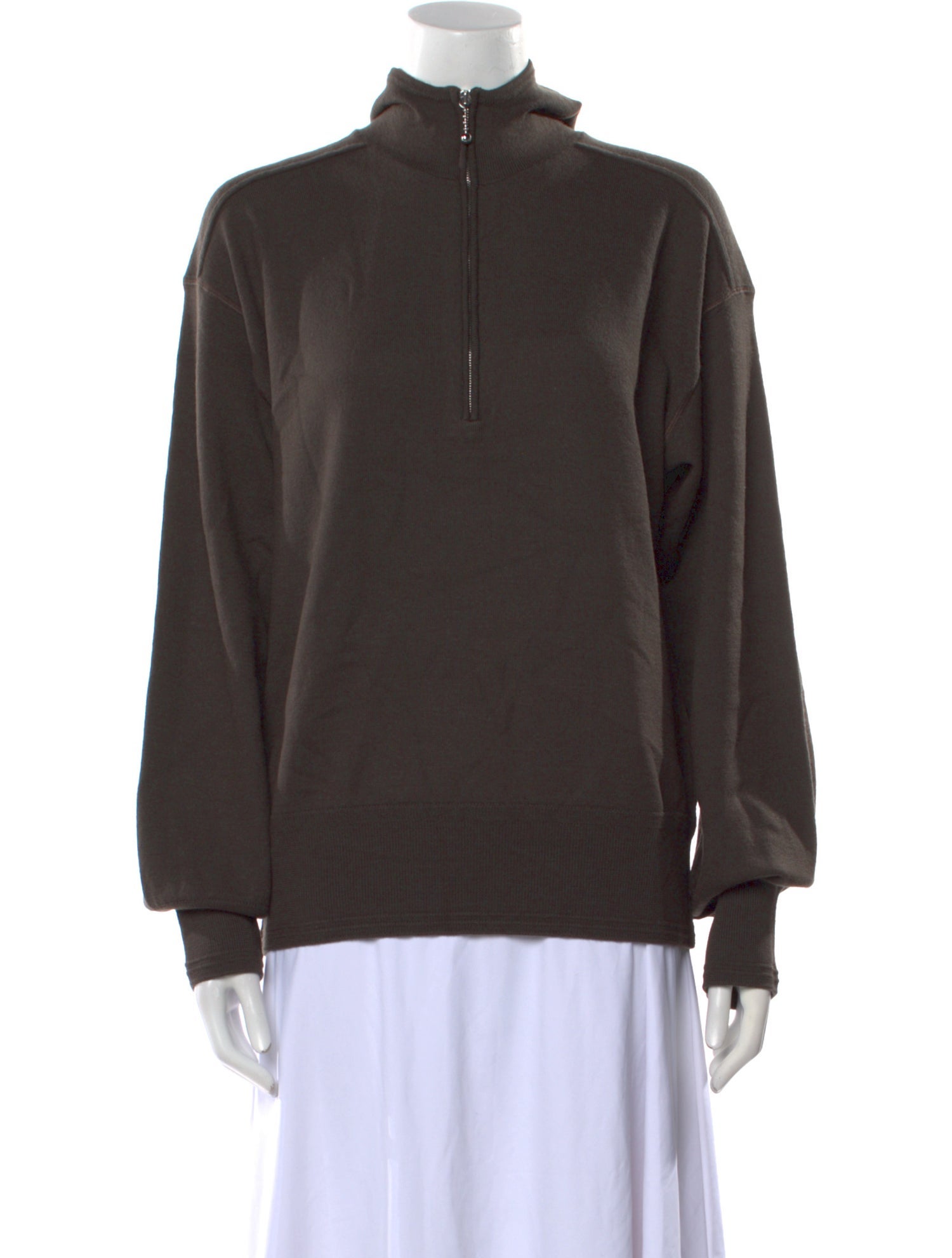 Burberry Wool Mock Neck Sweater