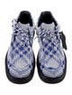 Burberry Plaid Print Derby Shoes