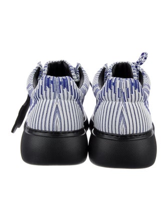 Burberry Plaid Print Derby Shoes