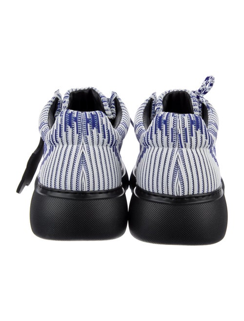 Burberry Plaid Print Derby Shoes