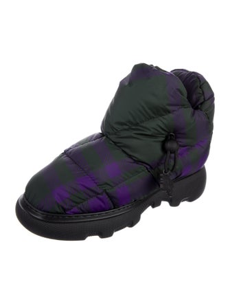Burberry Nylon Combat Boots