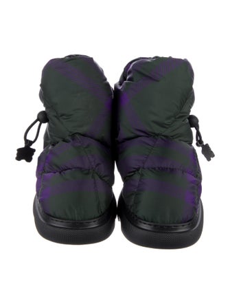 Burberry Nylon Combat Boots