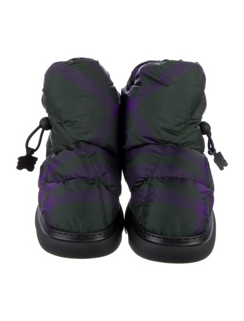 Burberry Nylon Combat Boots