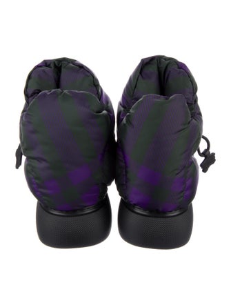 Burberry Nylon Combat Boots