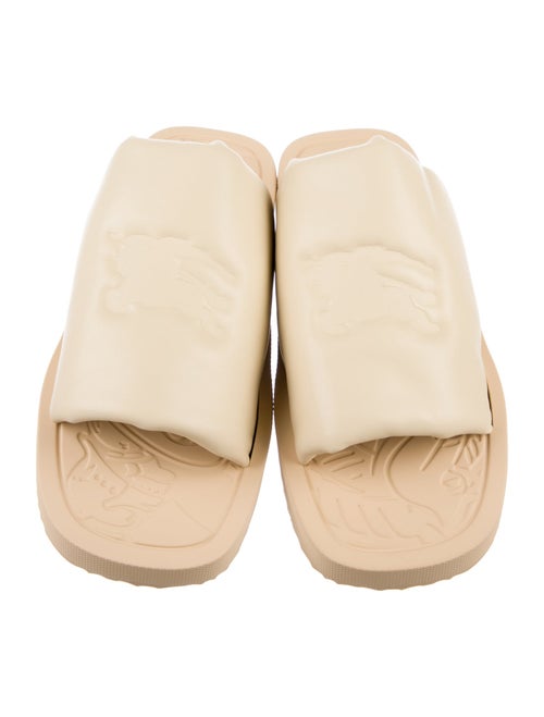 Burberry Leather Slides