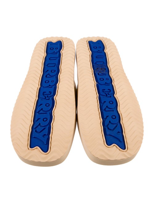 Burberry Leather Slides