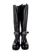 Burberry Leather Riding Boots