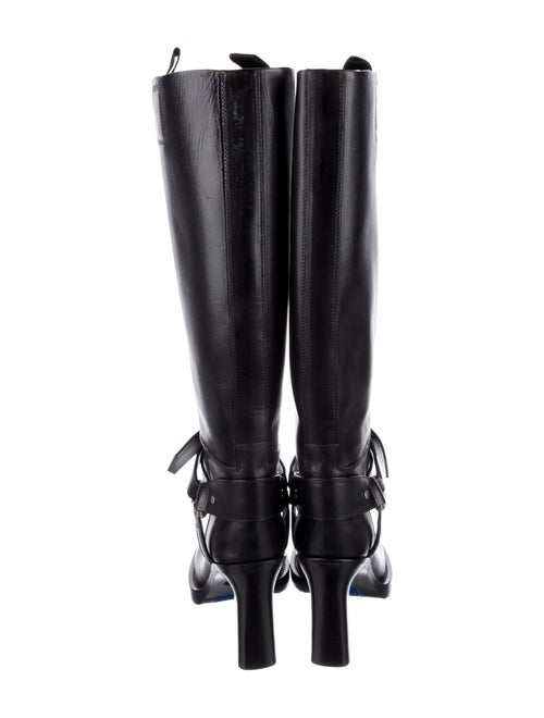Burberry Leather Riding Boots