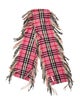 Burberry TB Monogram Striped Scarf