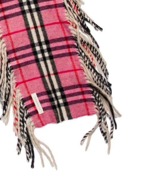 Burberry TB Monogram Striped Scarf