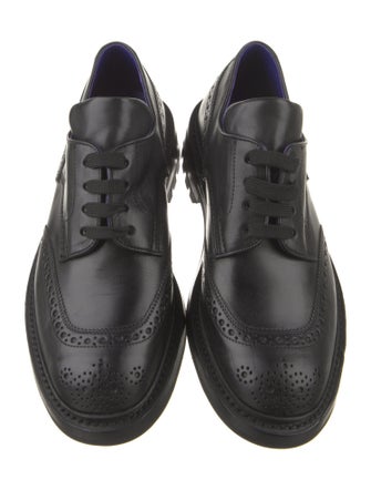Burberry Leather Dress Loafers