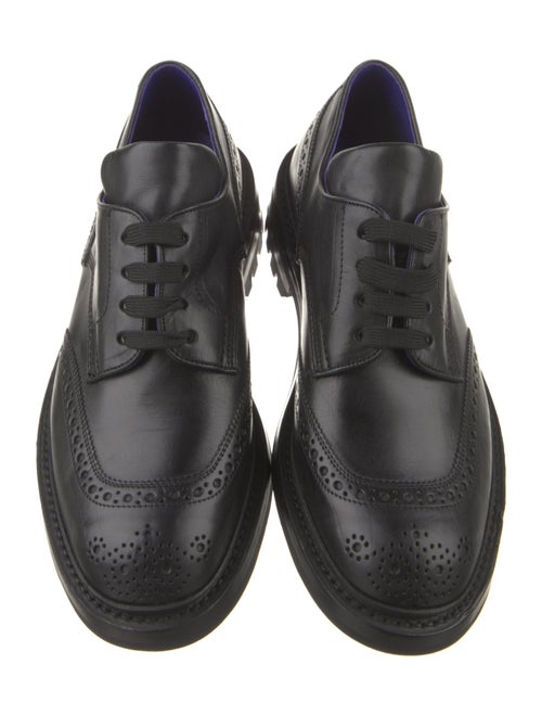 Burberry Leather Dress Loafers