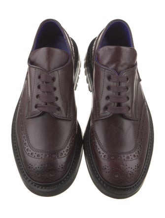 Burberry Leather Oxfords