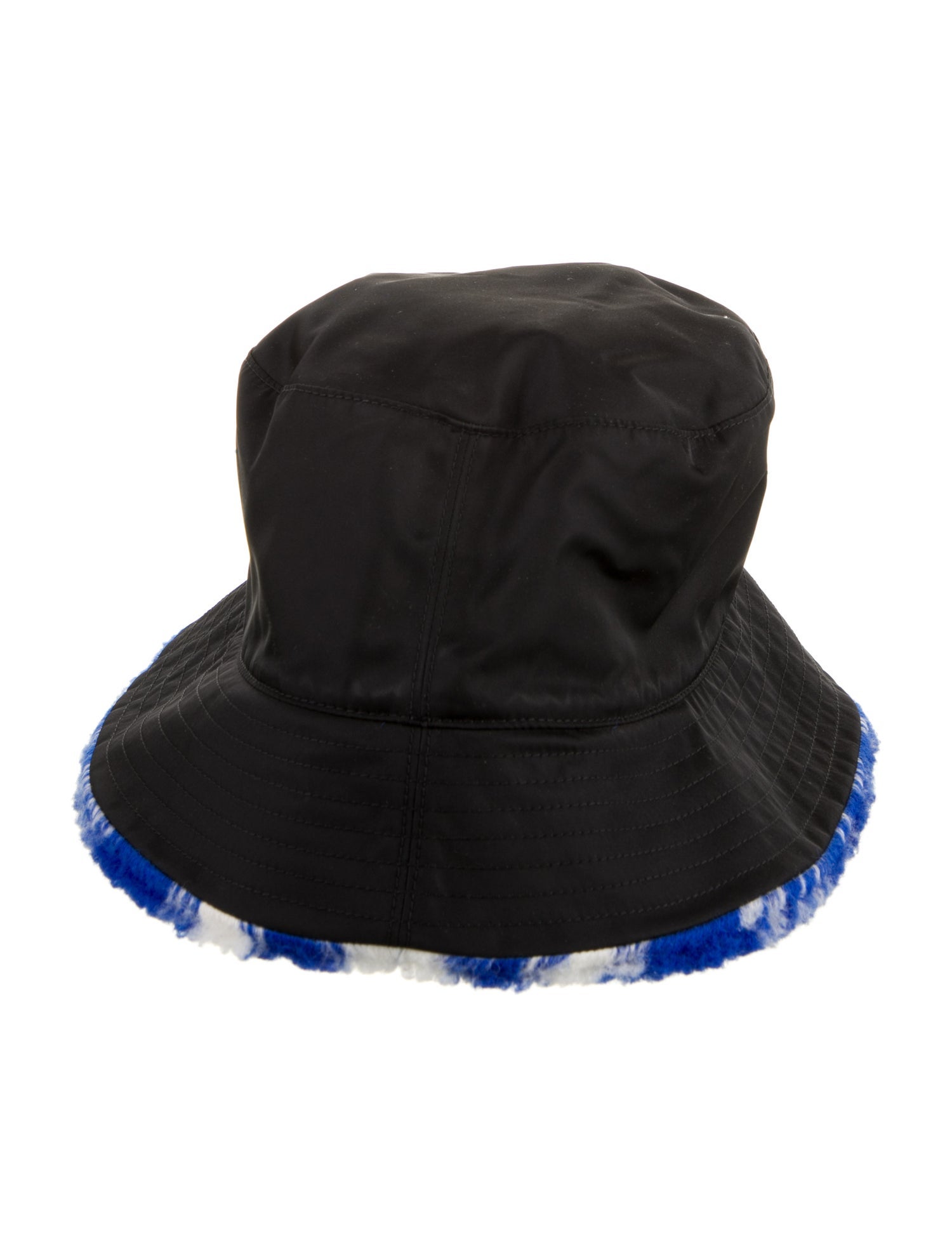 Burberry Black Nylon Bucket Hat Size S