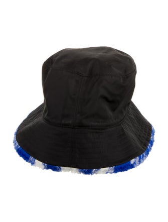 Burberry Black Nylon Bucket Hat Size S