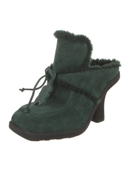 Burberry Suede Mules