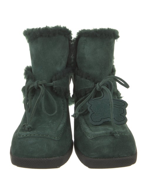 Burberry Suede Mules