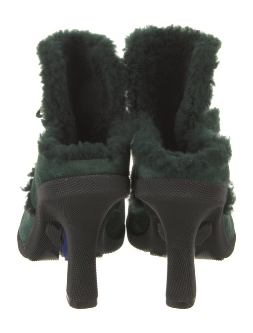 Burberry Suede Mules