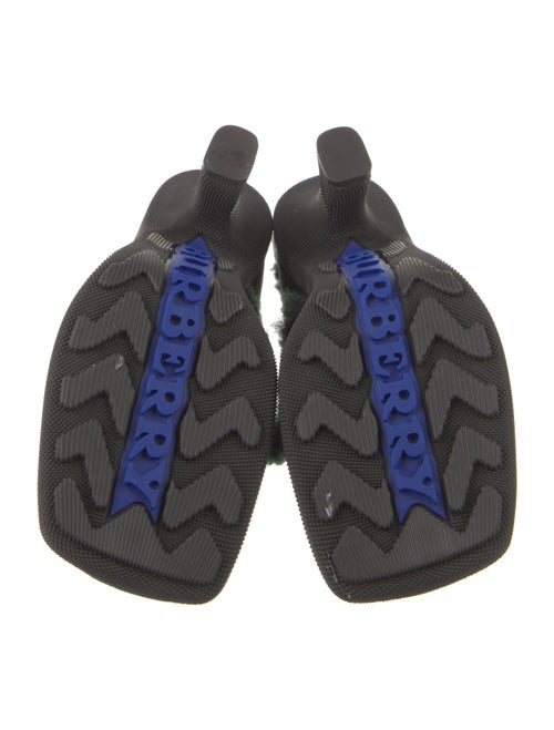 Burberry Suede Mules