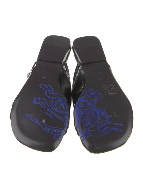 Burberry Leather Slides