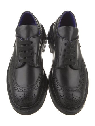 Burberry Leather Oxfords